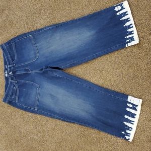 Denim Capri's